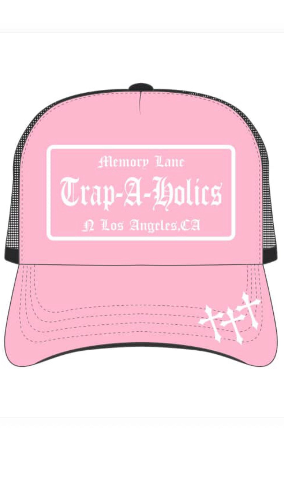 Memory Lane leather trucker hat