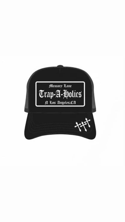 Memory Lane leather trucker hat