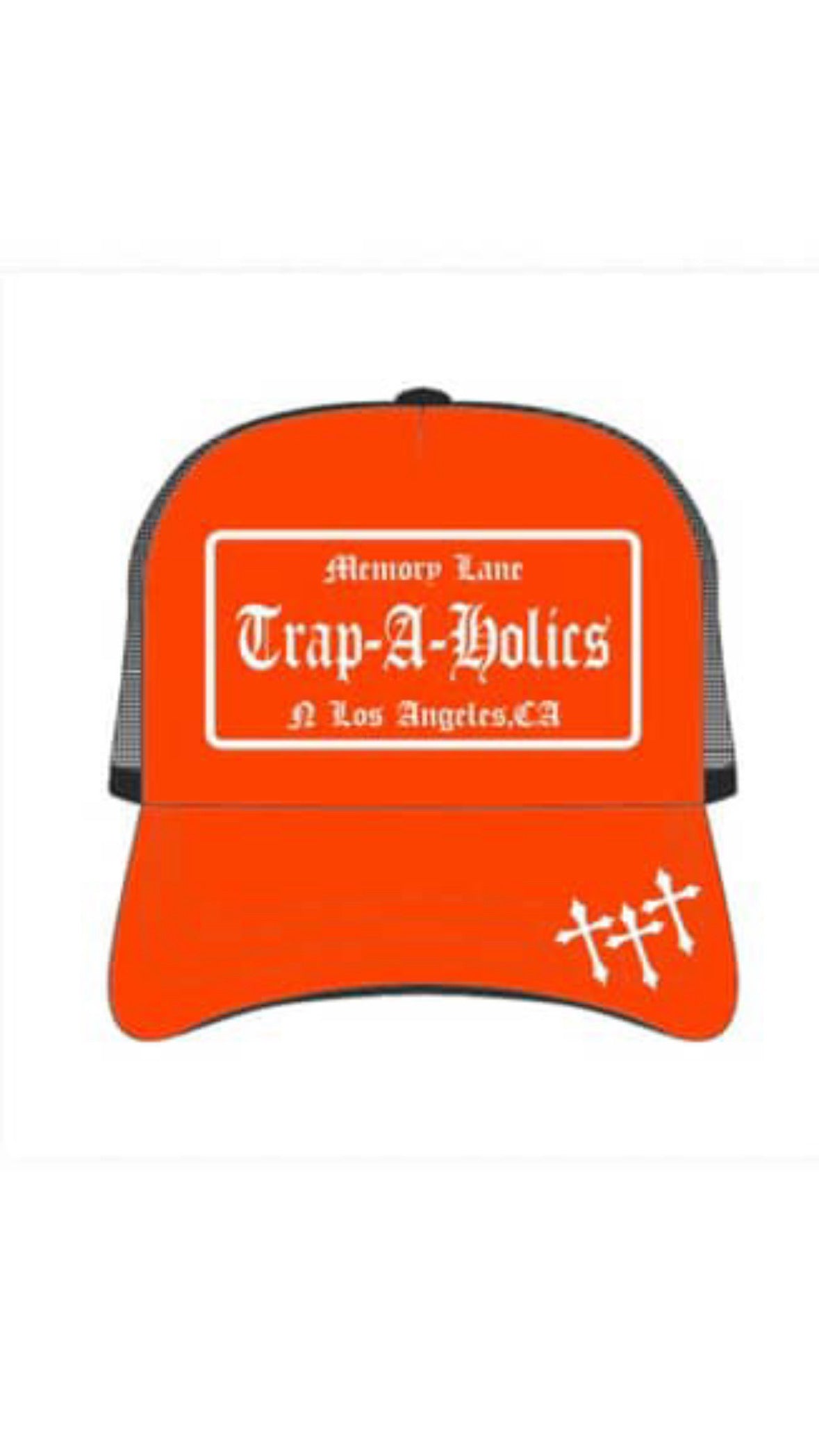 Memory Lane leather trucker hat